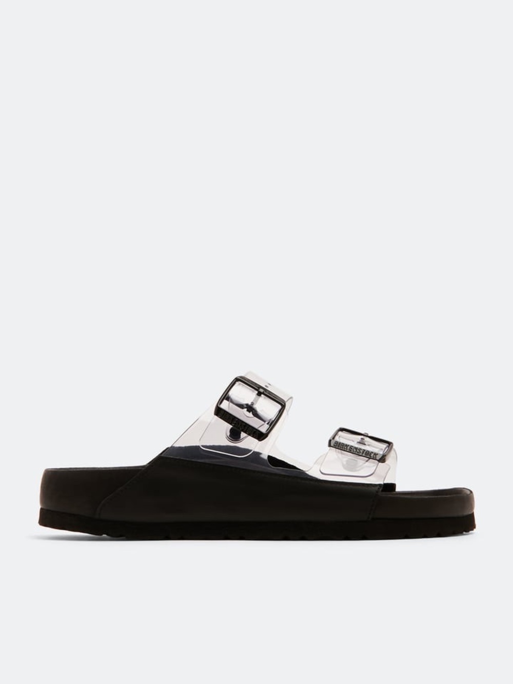 Manolo Blahnik x Birkenstock Arizona PVC Transparent Sandals Size 8 - 8.5 - Picture 13 of 13